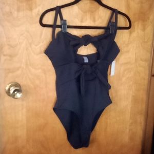 Crescent drive beach party cut out one piece swimsuit